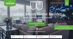 Desktop Screenshot of highlandcustomhomes.com